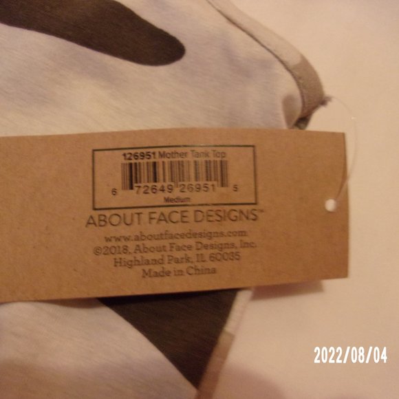 CAMO T-BACK T-SHIRT, NEW with TAG, - Picture 3 of 3